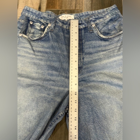 RAG & BONE Miramar Sofie Wide-Leg Pants RAILY NWT *FLAWED SWEAT PANT JEANS 28 - Picture 4 of 13